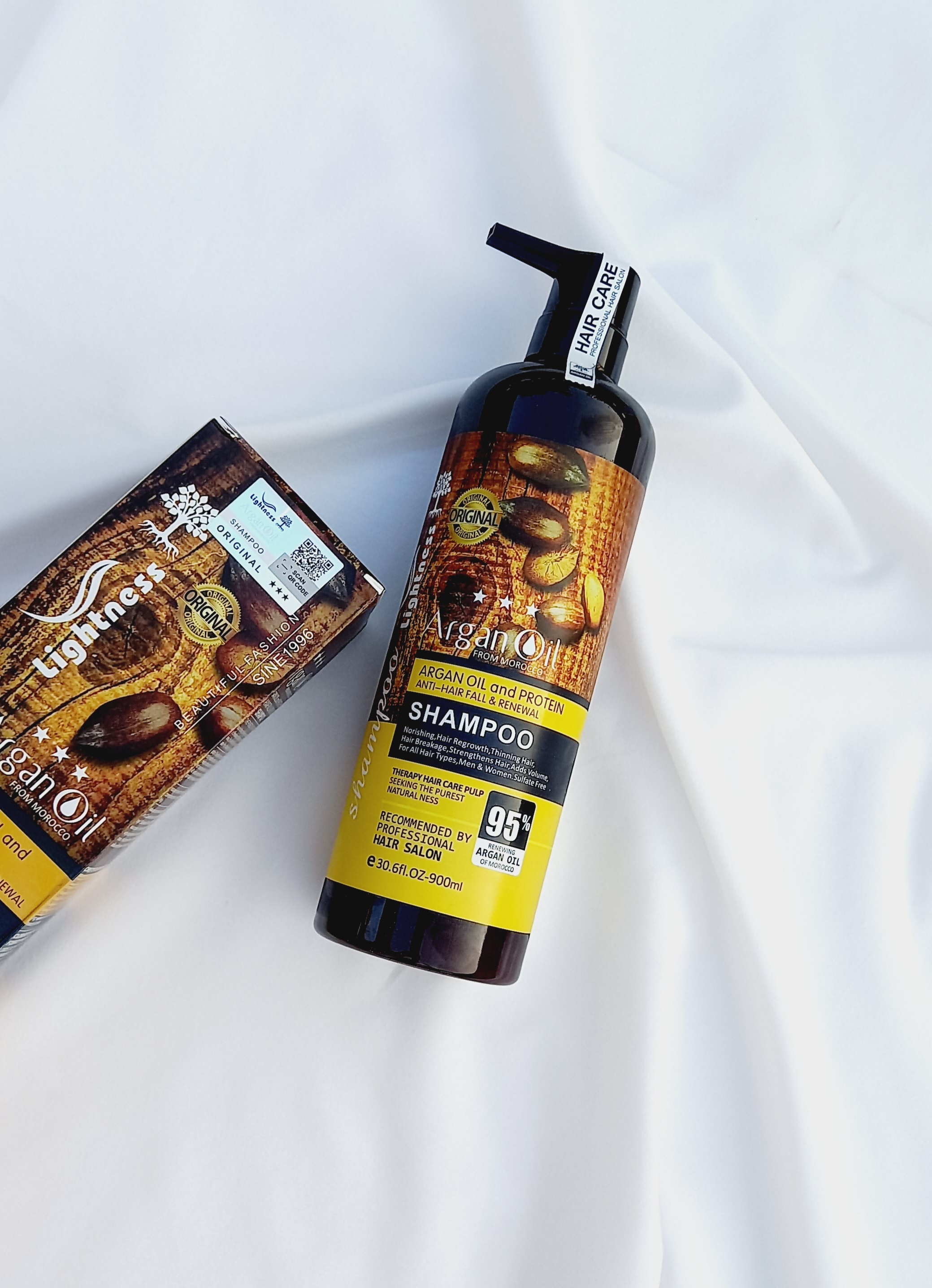 شامپو بدون سولفات ضدریزش آرگان