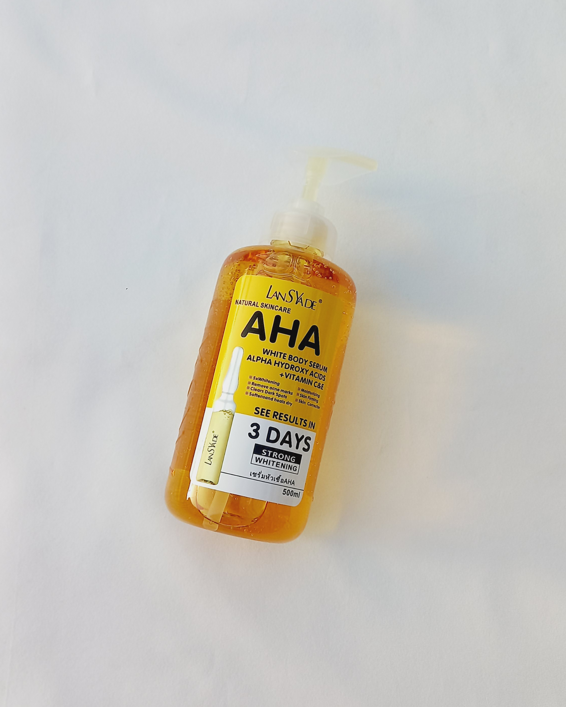 سرم روشن کننده بدن aha - anti spot and brightening