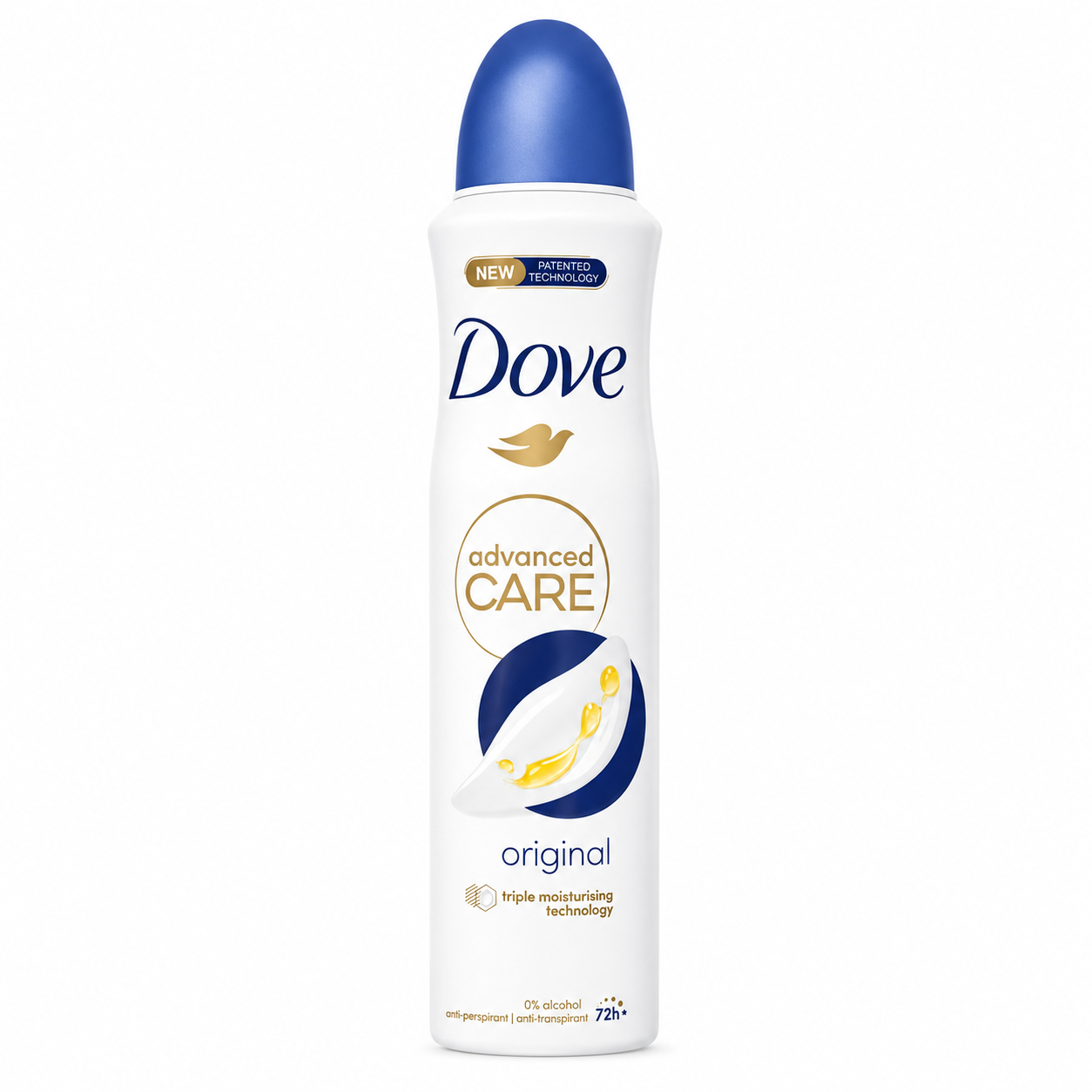 پکیجینگ جدید اسپری داو Dove اصل با ماندگاری 72ساعته بسیار خوشبو و ملایم ساخت کشور انگلیس مدل اورجینال