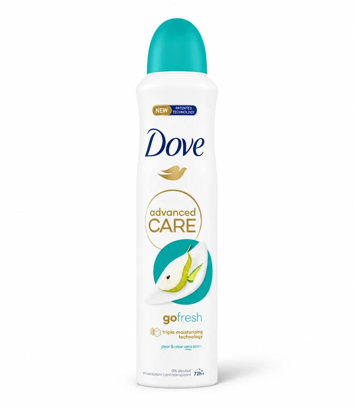 اسپری ضدتعریق و خوشبوکننده بدن داو رایحه گلابی۲50میل Dove