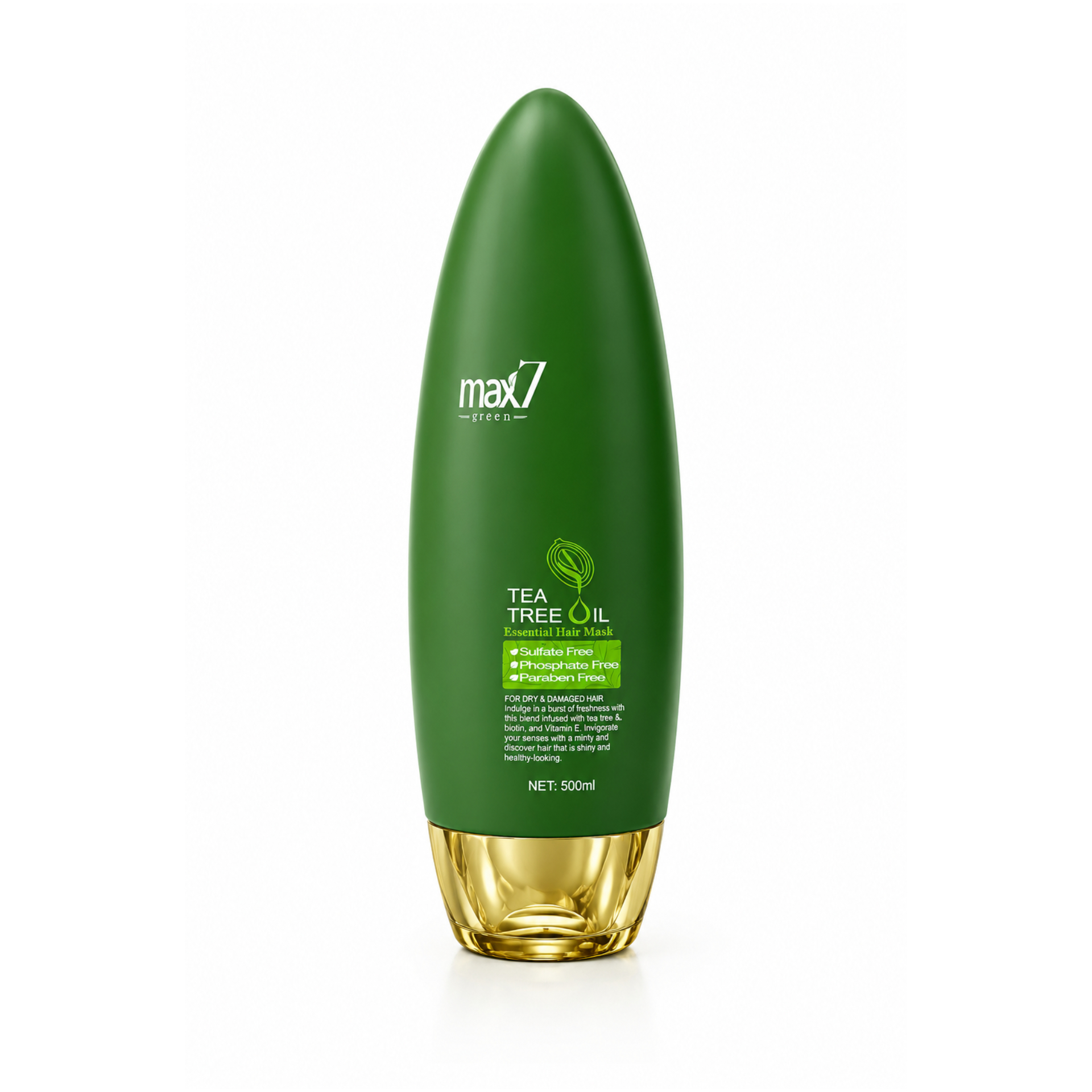 ماسک موی مکس سون Max7 چای سبز اورجینال 500 میل