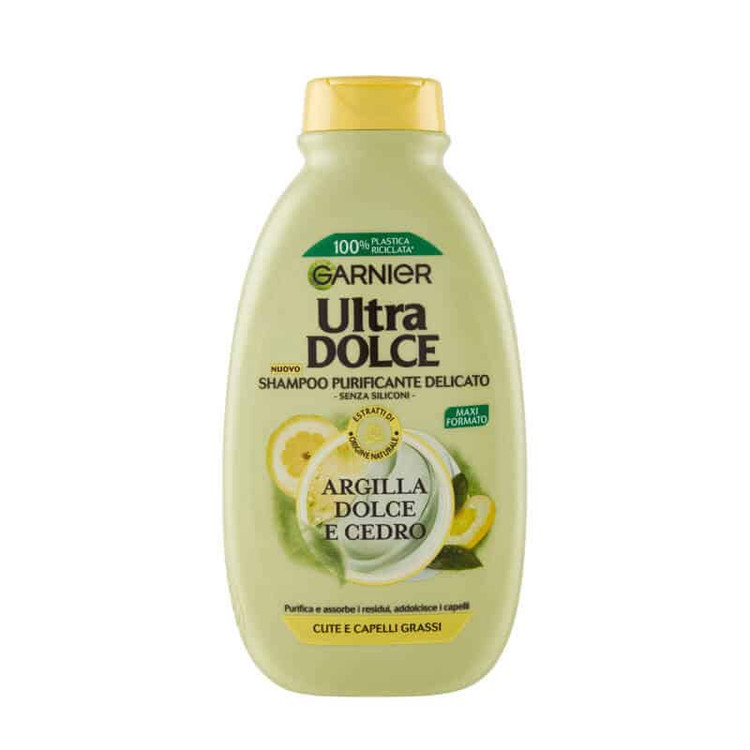 شامپو گارنیر سری ULTRA DOLCE مدل خاک رس و سدر(300 میل)